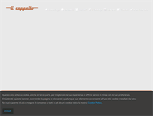 Tablet Screenshot of ilcappello.it